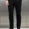 Relaxed Fit Chino Trouser - Black