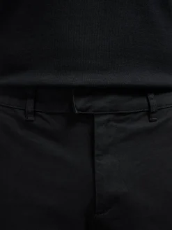 Relaxed Fit Chino Trouser - Black