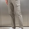 Relaxed Fit Cotton Cargo Pant - Taupe