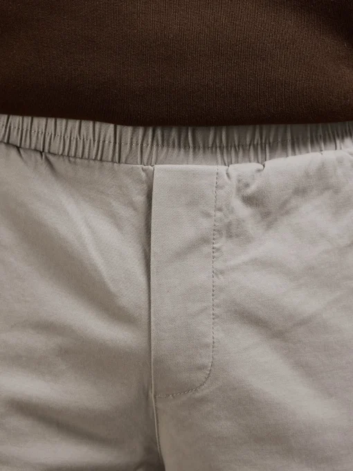 Relaxed Fit Cotton Cargo Pant - Taupe