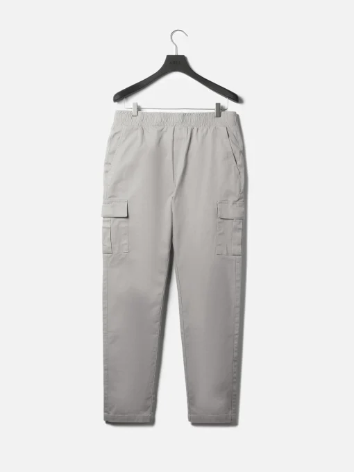 Relaxed Fit Cotton Cargo Pant - Stone