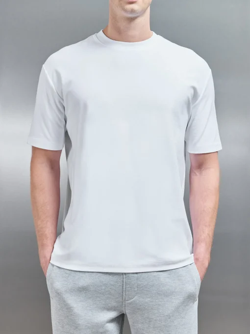 Relaxed Fit Cotton T-shirt - White