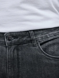Relaxed Fit Denim Jeans - Grey Wash