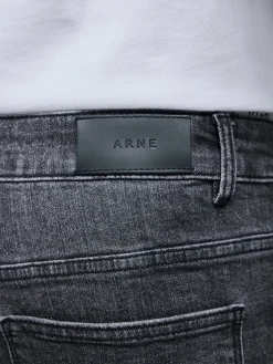 Relaxed Fit Denim Jeans - Grey Wash