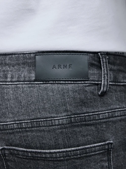 Relaxed Fit Denim Jeans - Grey Wash