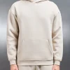 Relaxed Fit Hoodie - Beige