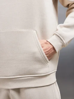 Relaxed Fit Hoodie - Beige