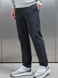 Relaxed Fit Nylon Trackpant - Grey