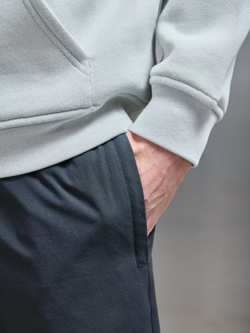 Relaxed Fit Nylon Trackpant - Grey