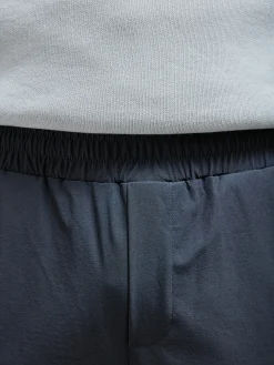 Relaxed Fit Nylon Trackpant - Grey