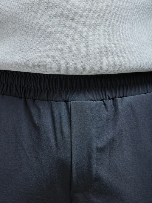 Relaxed Fit Nylon Trackpant - Grey