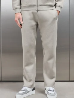 Relaxed Fit Straight Leg Jogger - Stone