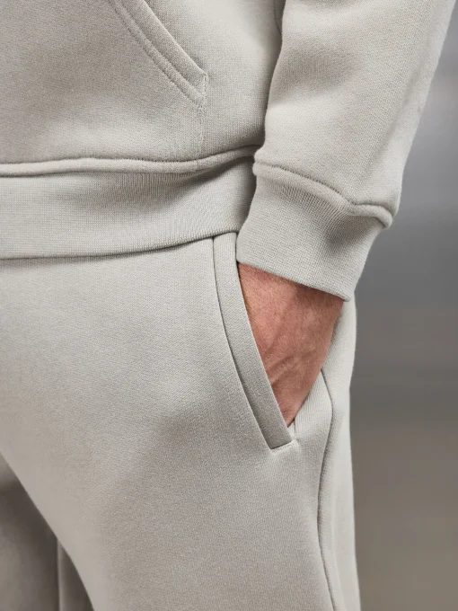 Relaxed Fit Straight Leg Jogger - Stone