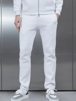 Relaxed Fit Tapered Leg Jogger - Marl Grey