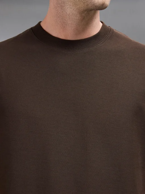 Relaxed Fit T-Shirt - Brown