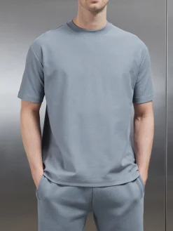 Relaxed Fit T-Shirt - Coast Blue
