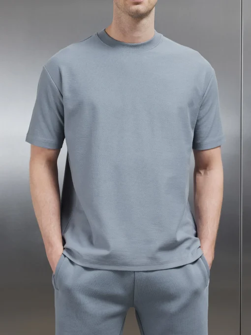 Relaxed Fit T-Shirt - Coast Blue
