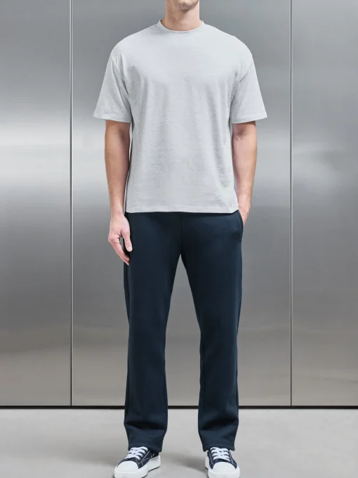 Relaxed Fit T-Shirt - Marl Grey
