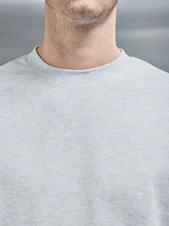 Relaxed Fit T-Shirt - Marl Grey