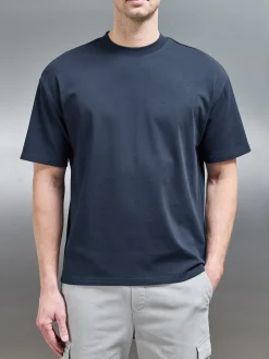 Relaxed Fit T-Shirt - Navy