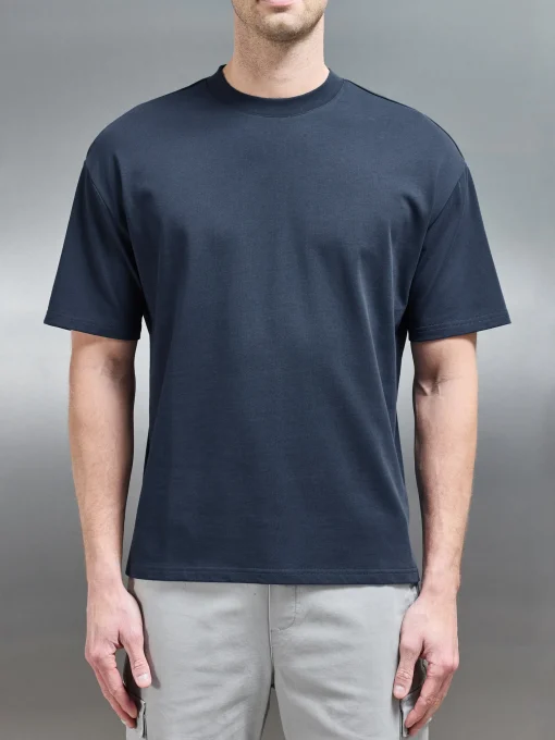 Relaxed Fit T-Shirt - Navy