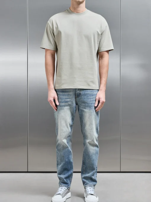 Relaxed Fit T-Shirt - Stone