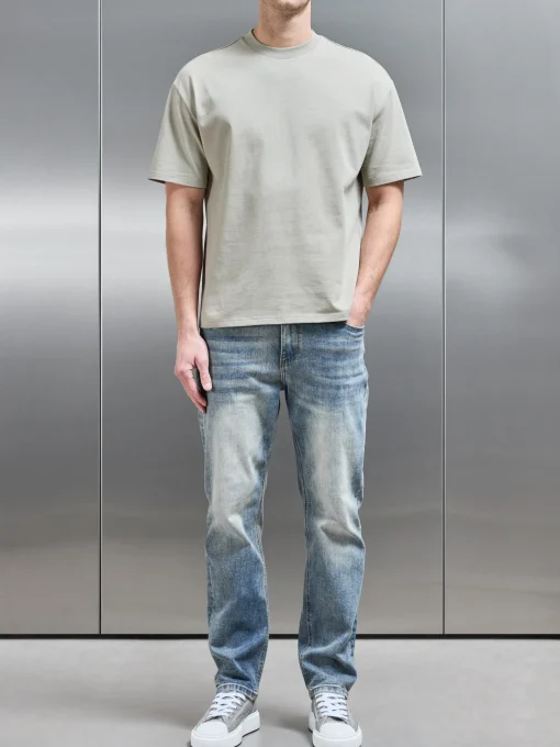 Relaxed Fit T-Shirt - Stone