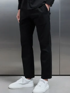 Seersucker Trouser - Black