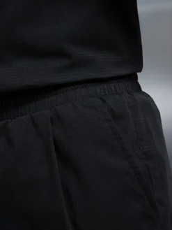 Seersucker Trouser - Black