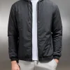 Shell Padded Windbreaker - Grey