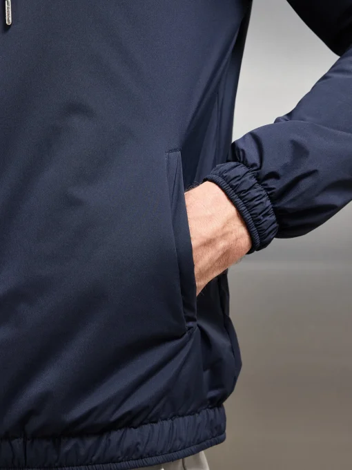 Shell Padded Windbreaker - Navy