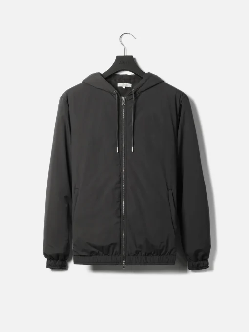 Shell Padded Windbreaker - Grey
