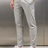 Side Adjuster Tailored Chino Trouser - Stone