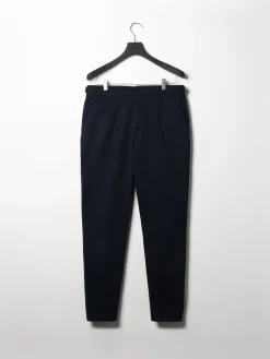 Side Adjuster Tailored Chino Trouser - Navy