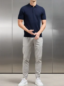 Side Adjuster Tailored Chino Trouser - Stone