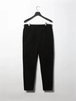 Side Adjuster Tailored Chino Trouser - Black
