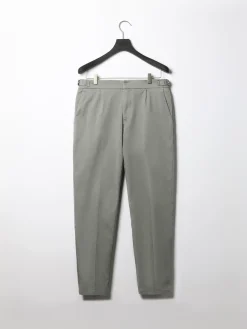 Side Adjuster Tailored Chino Trouser - Olive