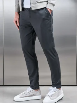 Slim Fit Chino Trouser - Grey