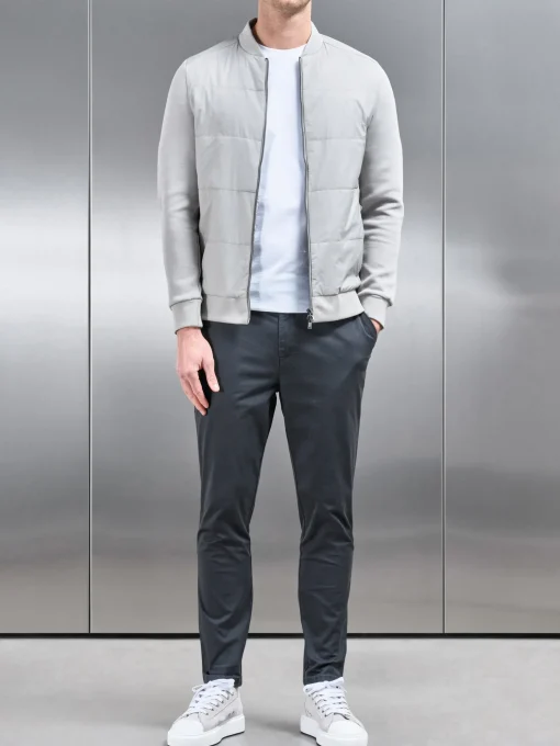 Slim Fit Chino Trouser - Grey