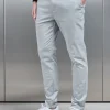 Slim Fit Chino Trouser - Mid Grey