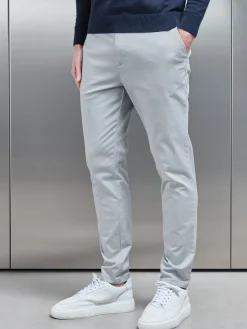 Slim Fit Chino Trouser - Mid Grey