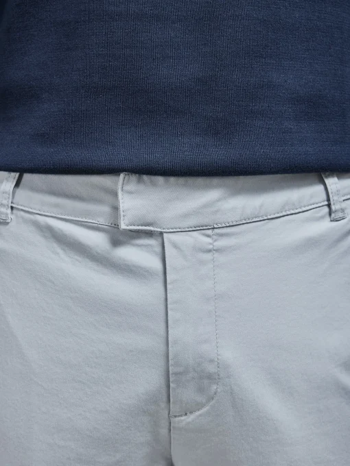 Slim Fit Chino Trouser - Mid Grey