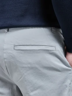 Slim Fit Chino Trouser - Mid Grey