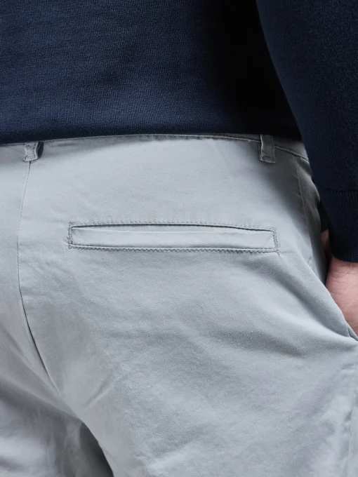 Slim Fit Chino Trouser - Mid Grey