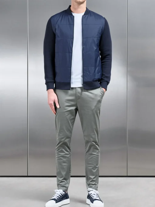 Slim Fit Chino Trouser - Olive