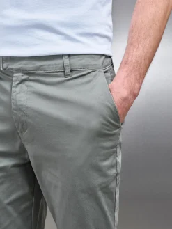 Slim Fit Chino Trouser - Olive