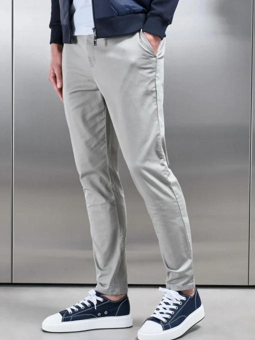 Slim Fit Chino Trouser - Stone
