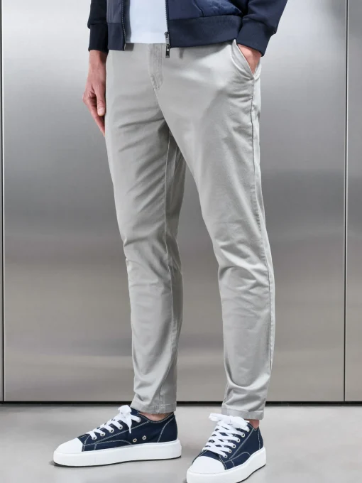 Slim Fit Chino Trouser - Stone