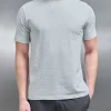 Slim Fit Cotton T-shirt - Marl Grey