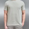 Slim Fit Cotton T-shirt - Stone